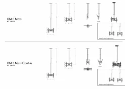 Deckenhalterung CM 3