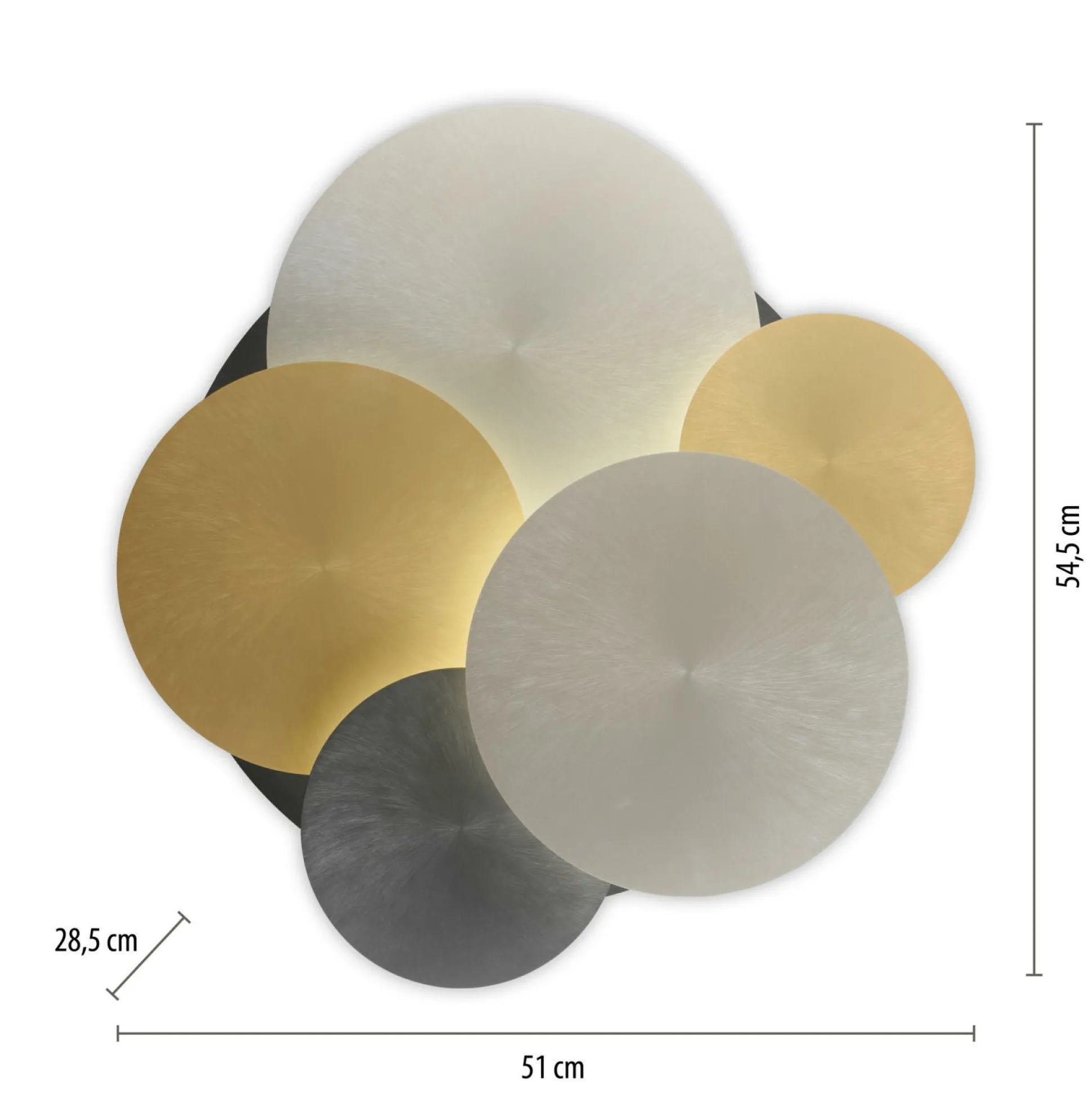 Deckenleuchte Q-PIATO