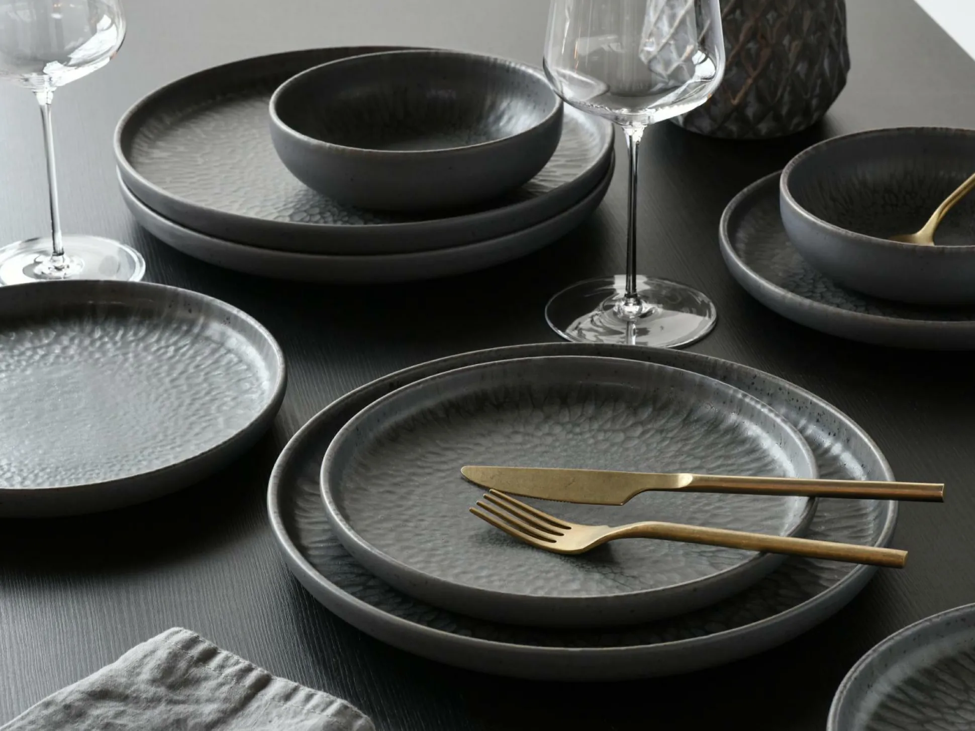 Dessertteller VOLCANO DARK