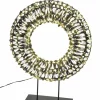 Drahtkranz LED auf Fuß