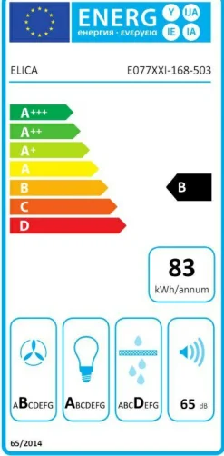 Dunsthaube Elica STRIPE 80cm