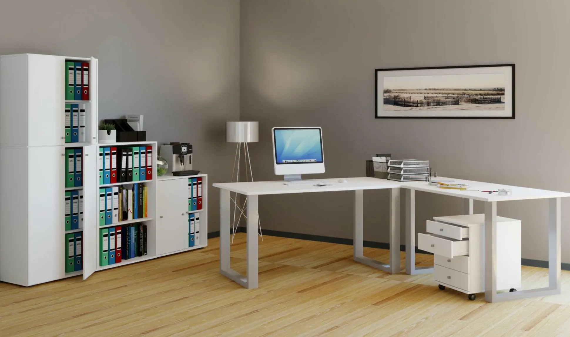 Eck-Schreibtisch LONA