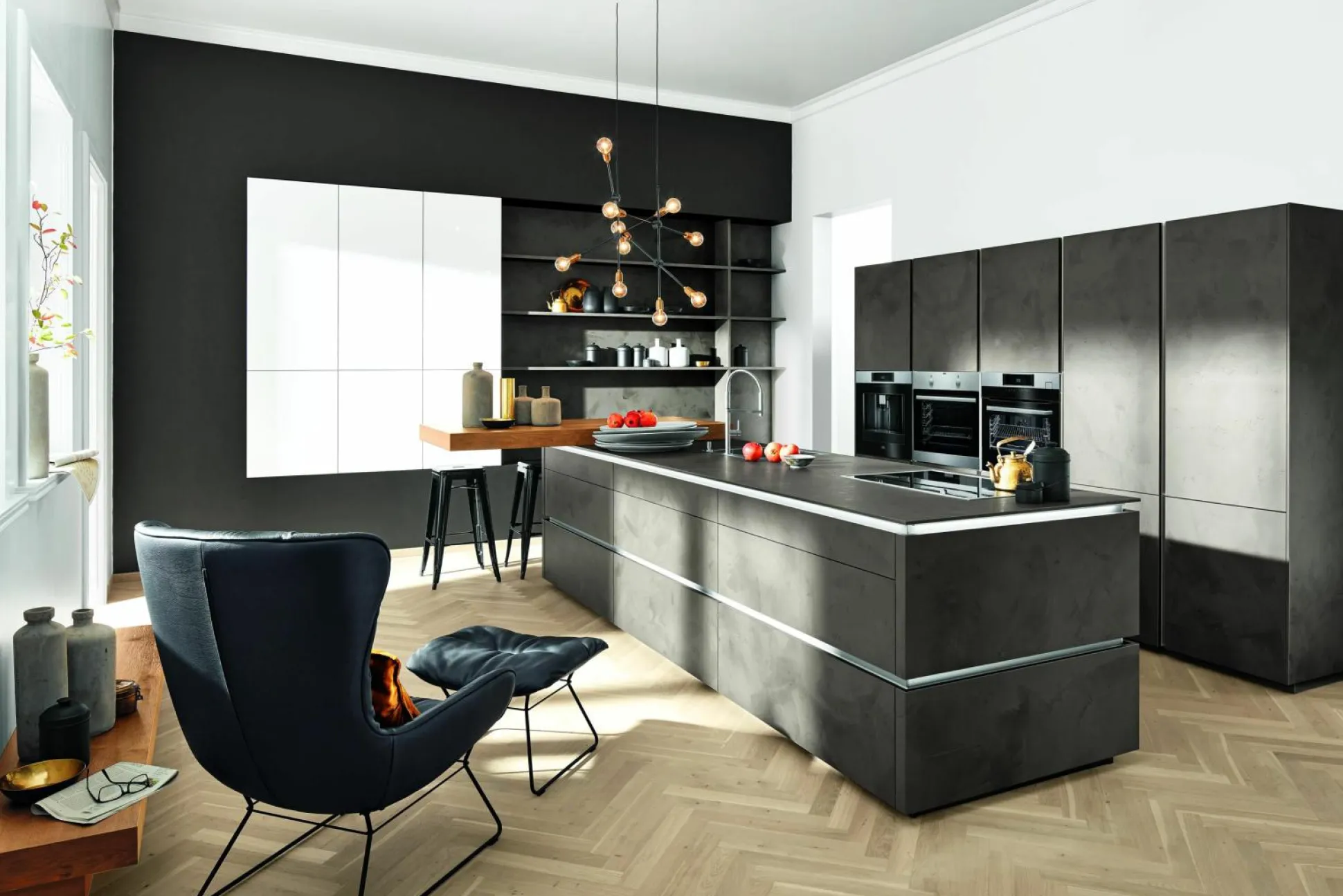 Einbauküche Nolte Stone