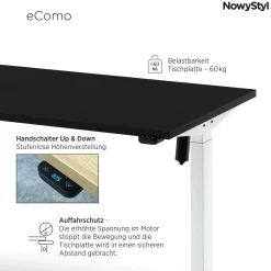 Elektroschreibtisch eCOMO