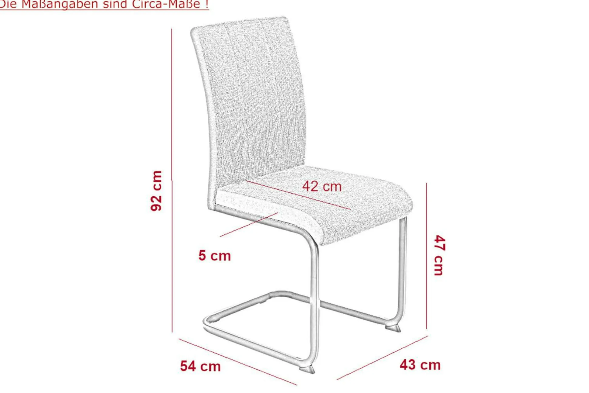 Freischwinger LINN 4er Set