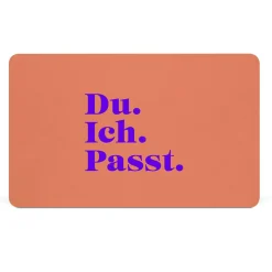 Frühstücksbrett DESIGN@HOME DU. ICH. PASST