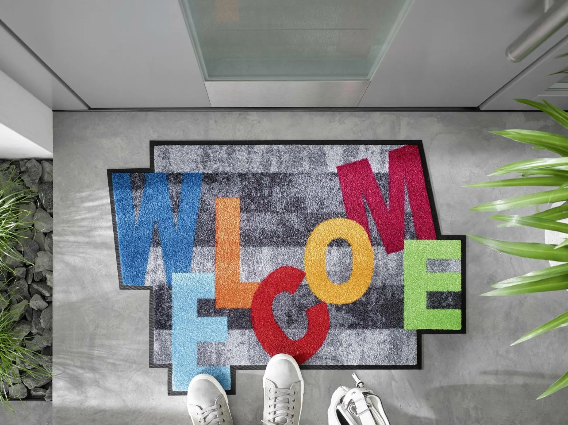 Fußmatte Crazy Welcome