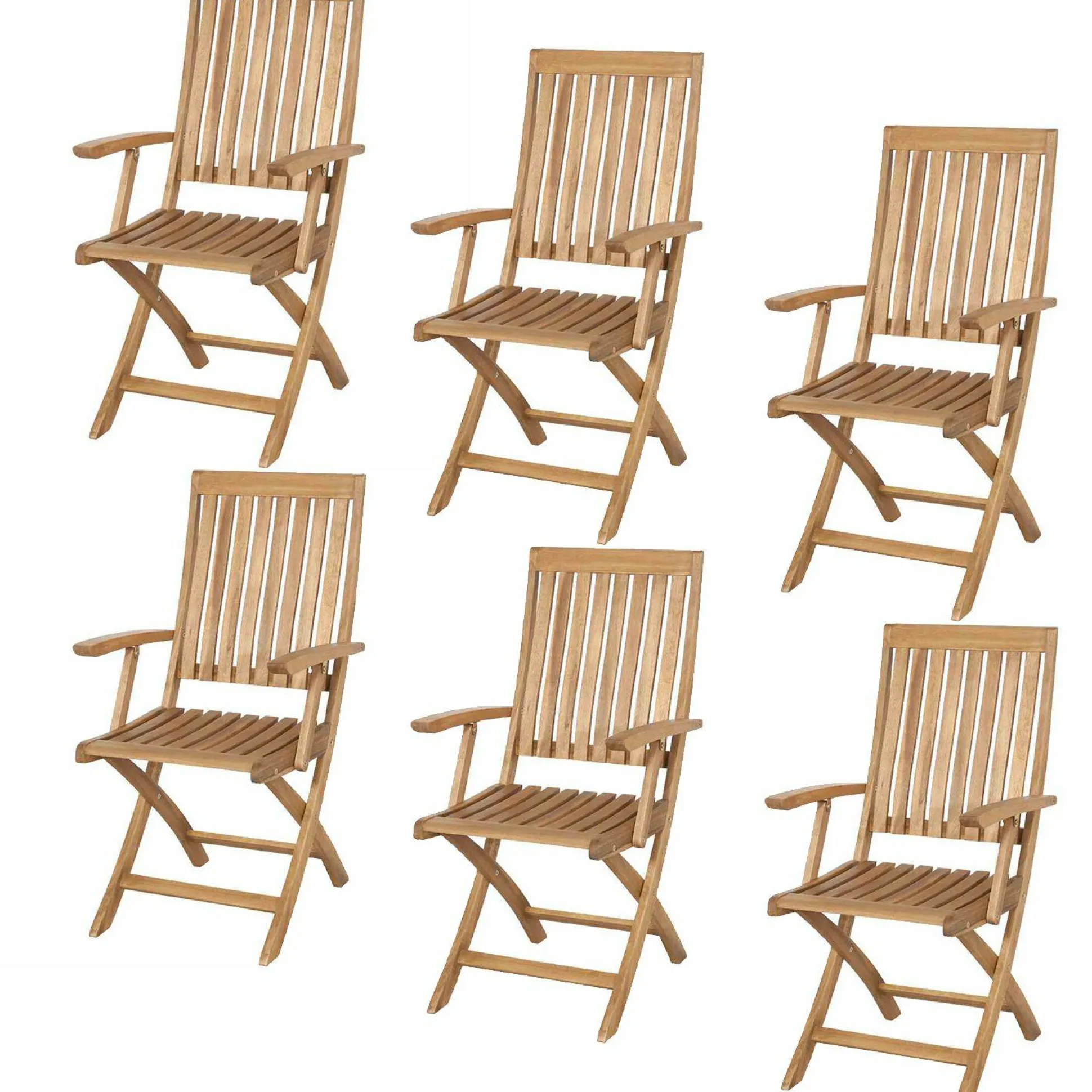 Gartenstuhl siena GARDEN 6er Set PALEROS