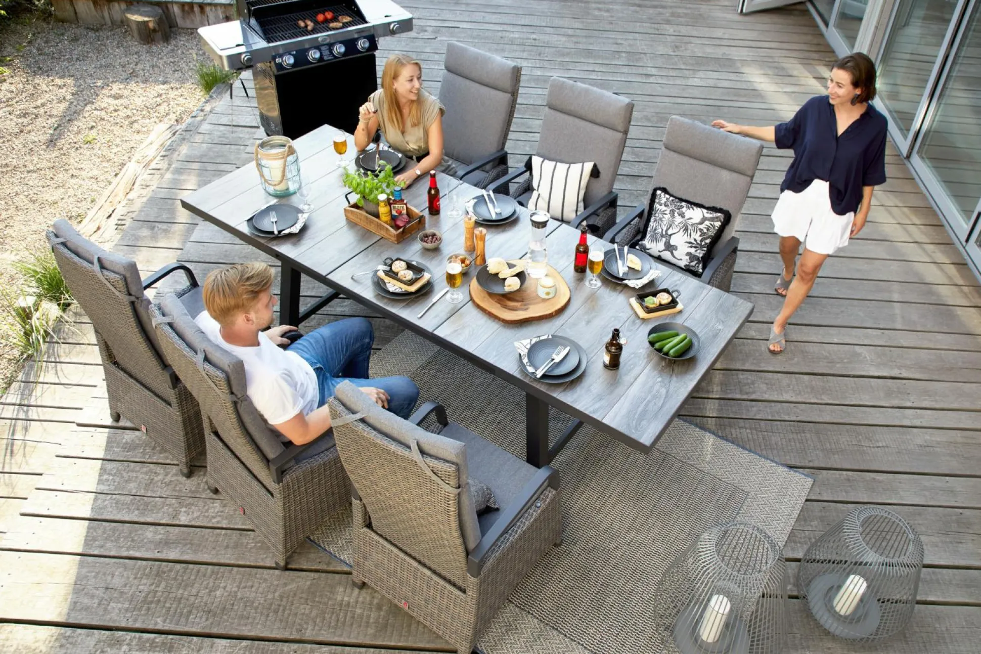 Gartentisch Outdoor Keramo