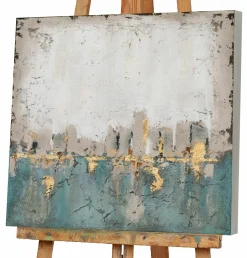 Gemälde ABSTRAKTE SKYLINE