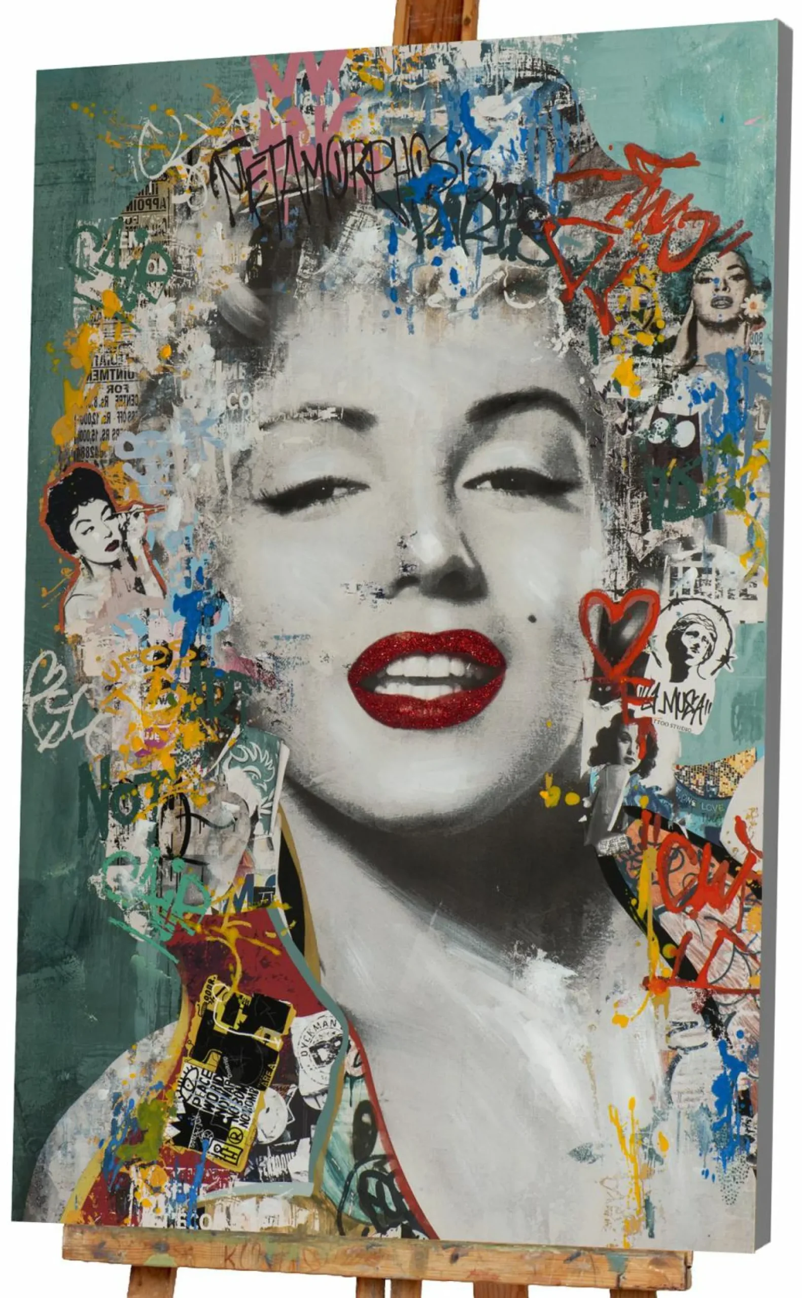 Gemälde FILMSTAR 50-er JAHRE