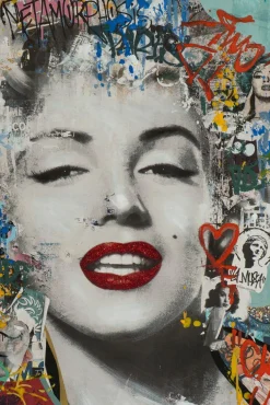 Gemälde FILMSTAR 50-er JAHRE