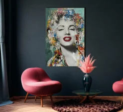 Gemälde FILMSTAR 50-er JAHRE