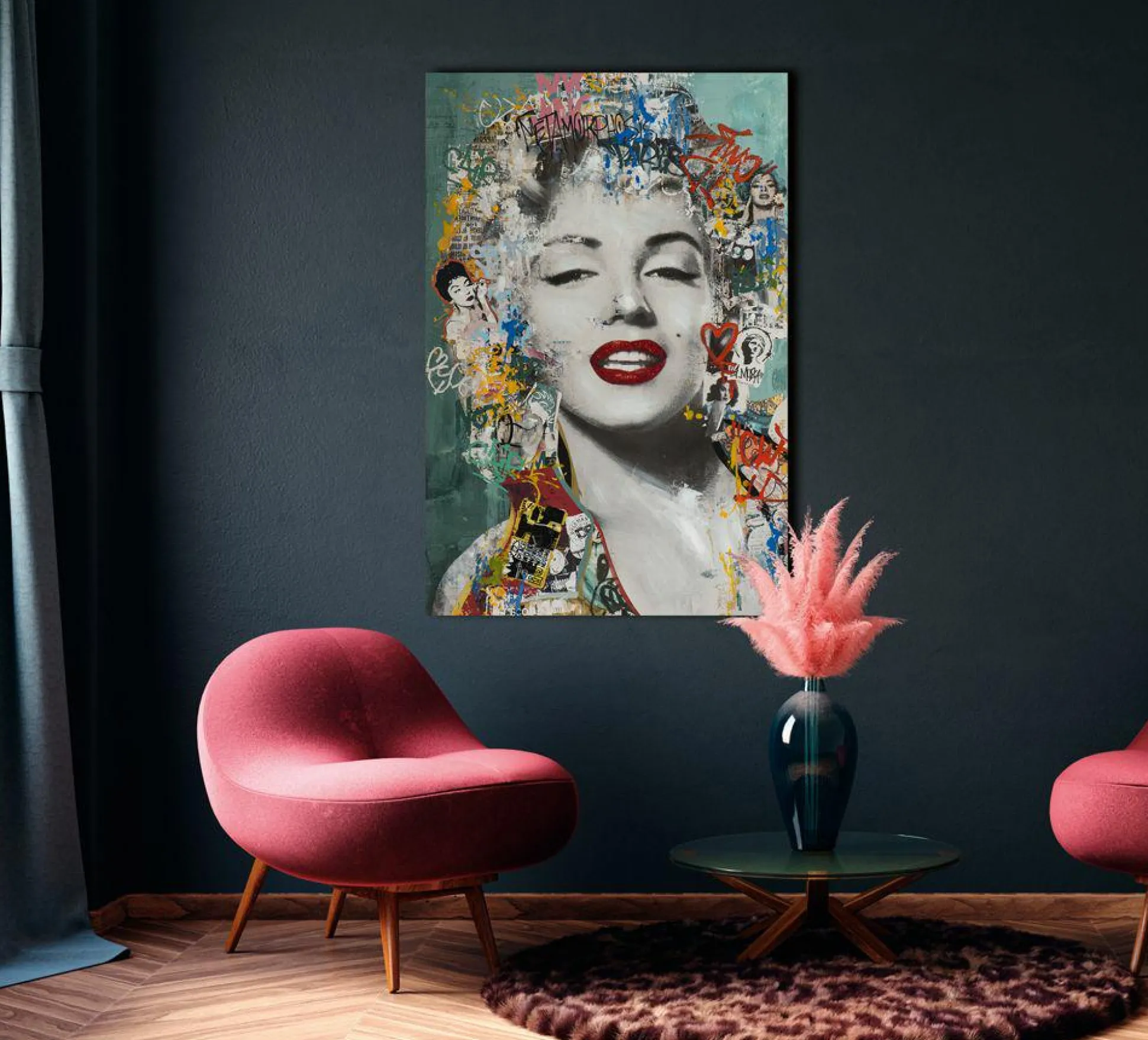 Gemälde FILMSTAR 50-er JAHRE