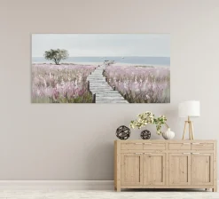 Gemälde HOLZSTEG ZUM STRAND