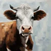 Gemälde KUH BELLA
