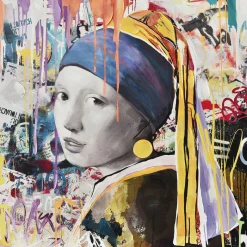 Gemälde PERLEN-MÄDCHEN