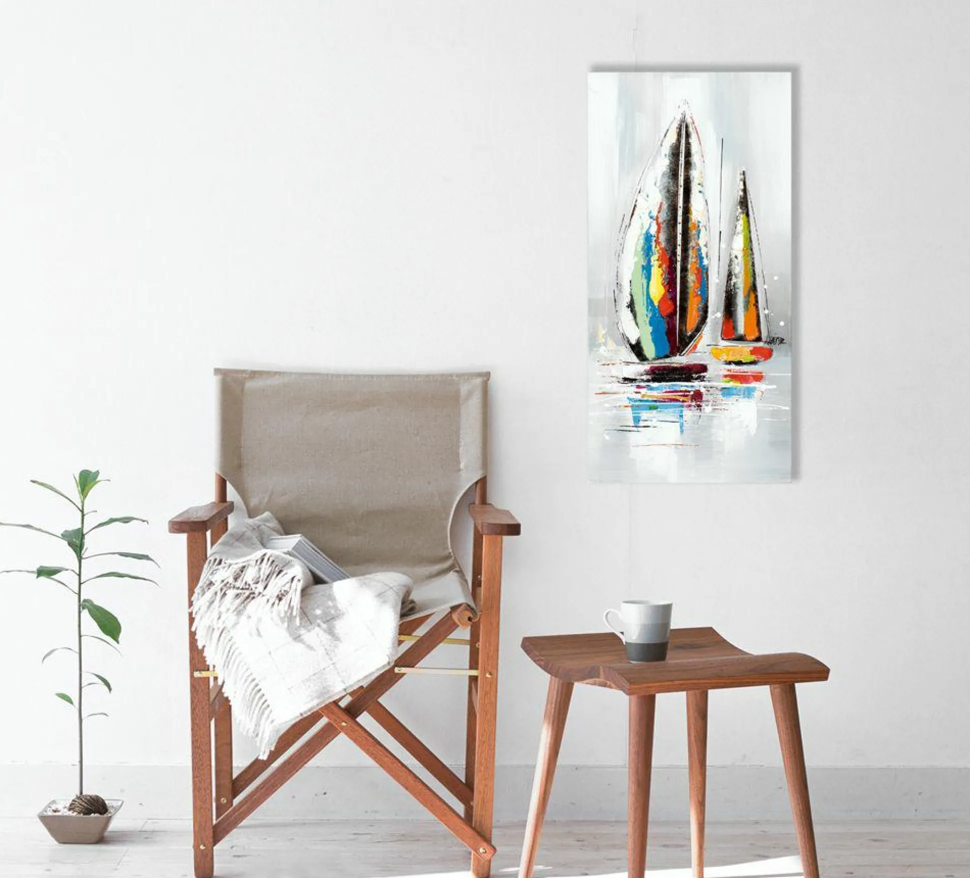 Gemälde SEGELBOOT