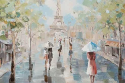 Gemälde SPAZIERGANG IN PARIS