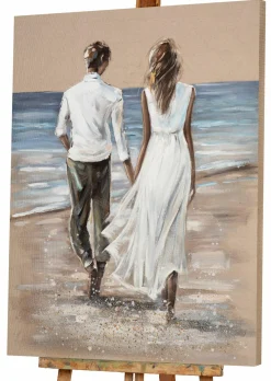 Gemälde VERLIEBT AM STRAND