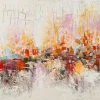 Gemälde WARME FARBMELODIE