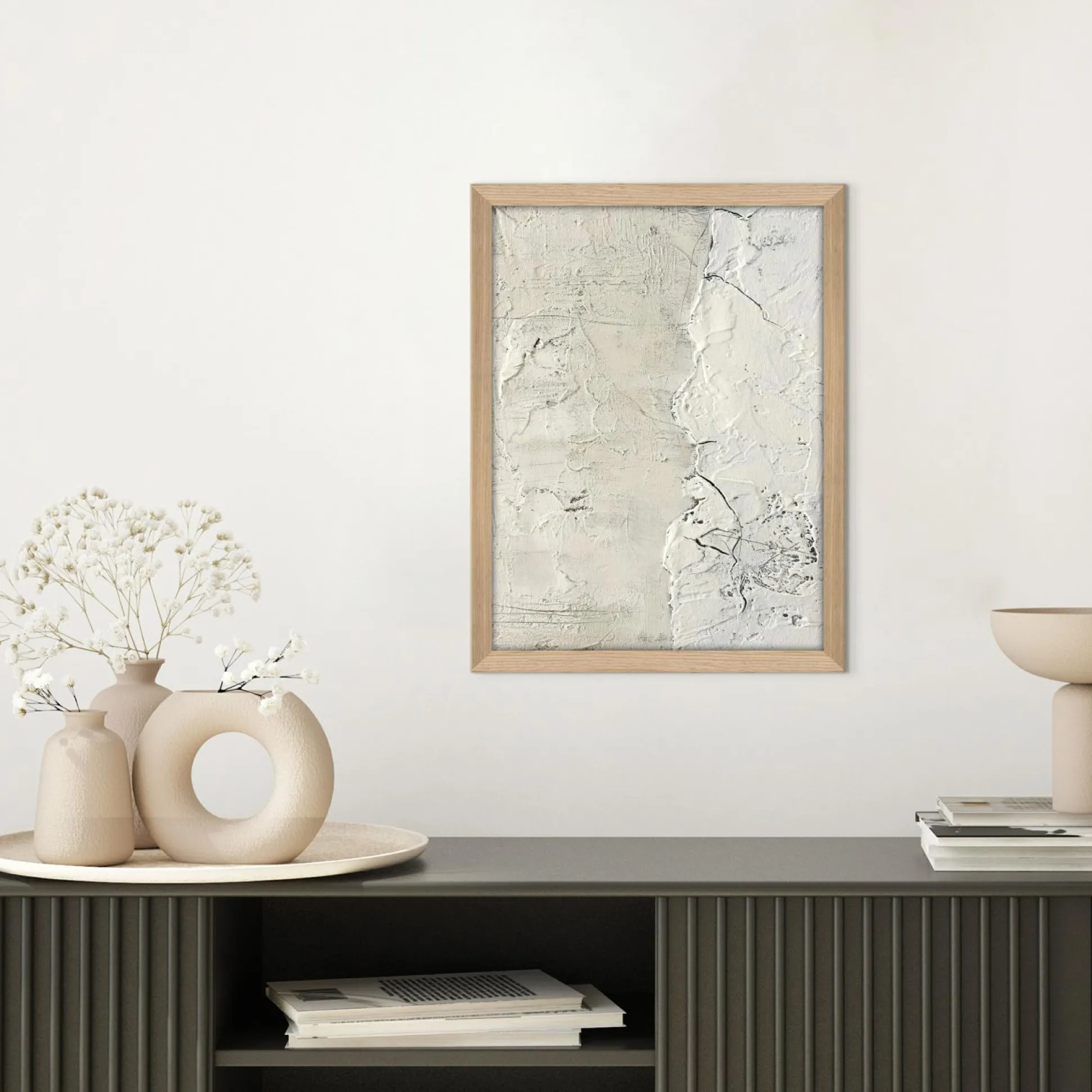 Gemälde WHITE SURFACE