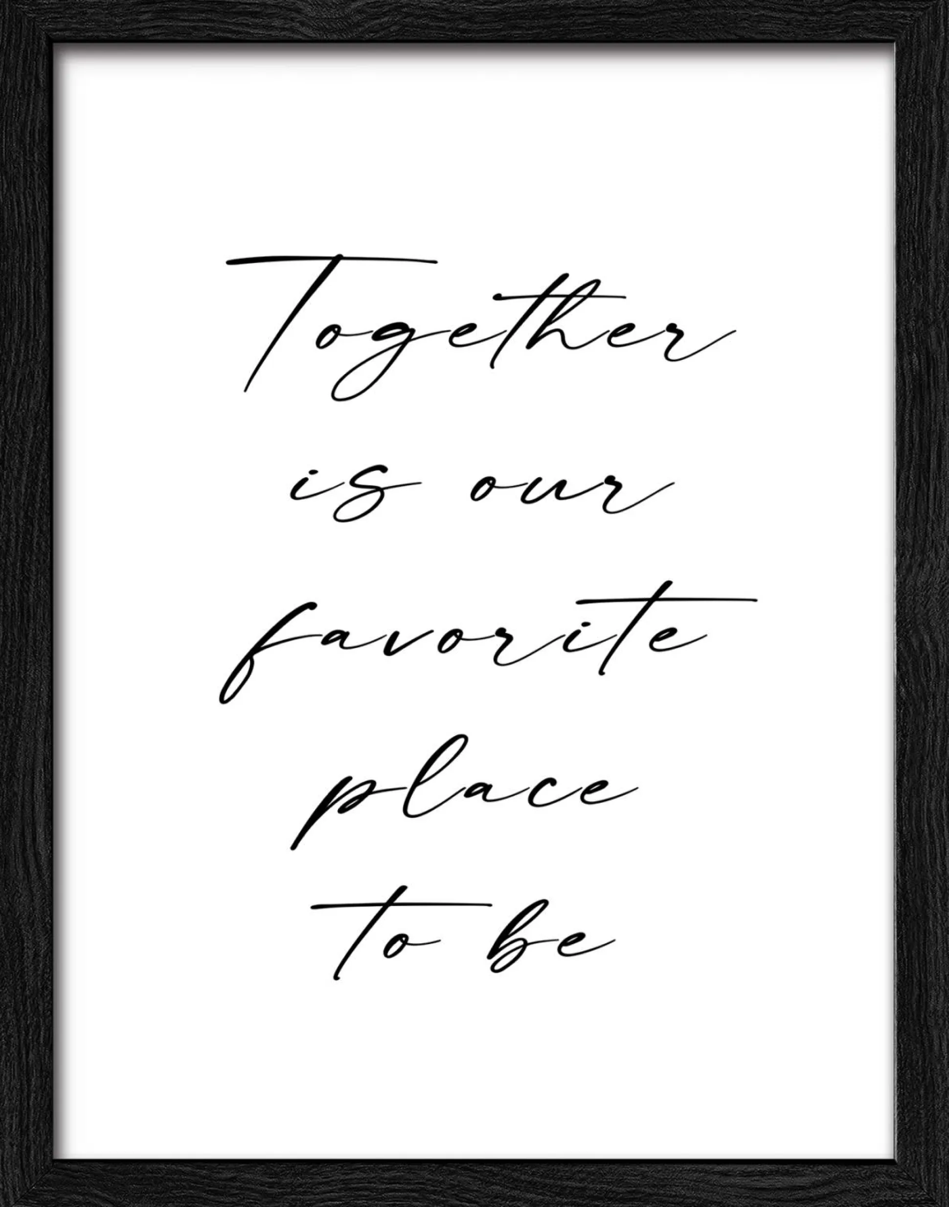 Gerahmtes Bild LIFESTYLE I