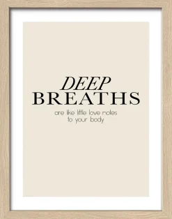 Gerahmtes Bild NAMASTE