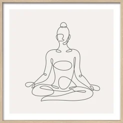 Gerahmtes Bild RELAX II