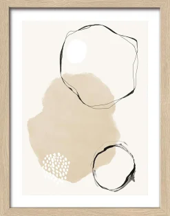 Gerahmtes Bild SHAPES XII