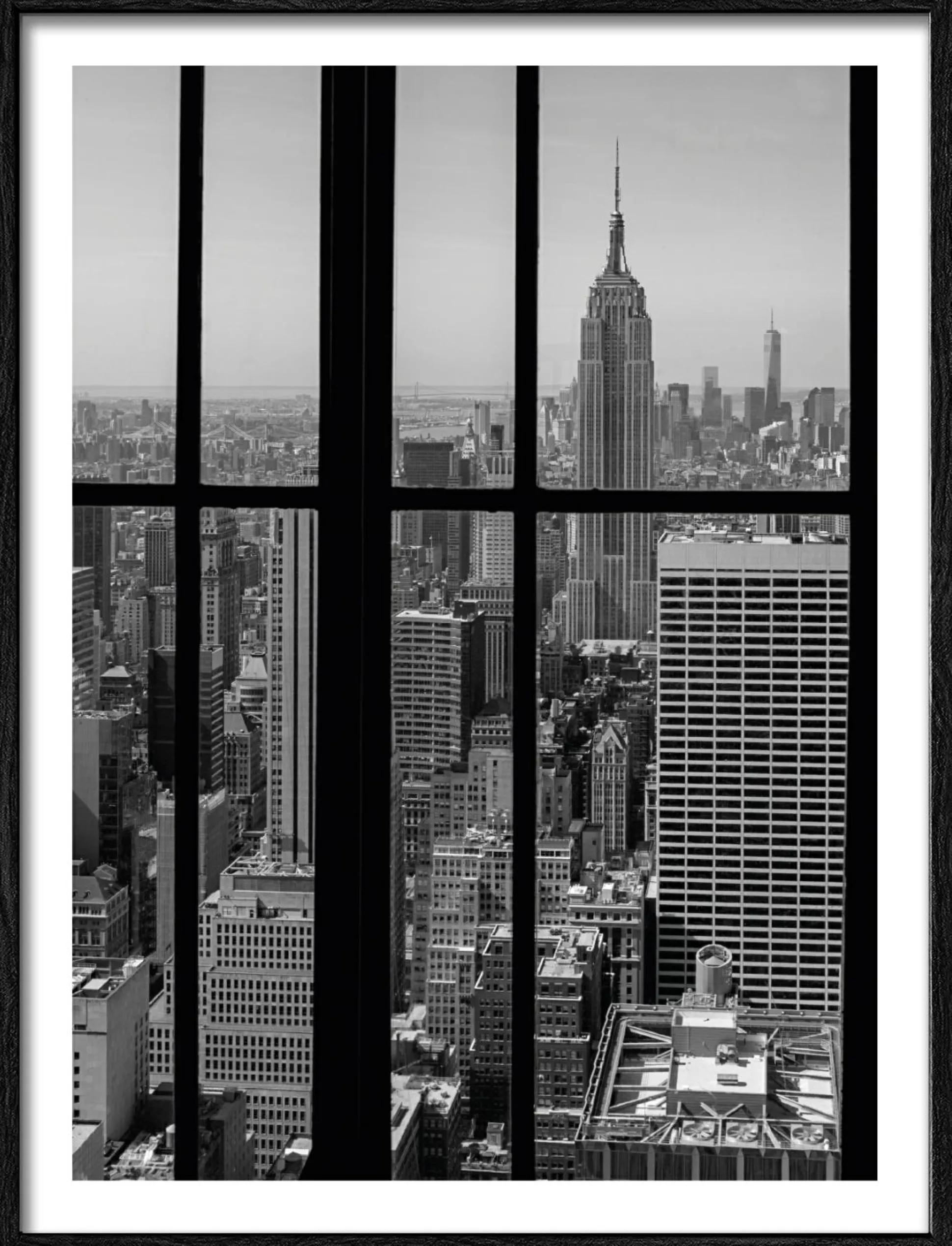 Gerahmtes Bild VIEW OF