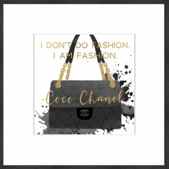 Gerahmtes-Bild I AM FASHION