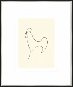 Gerahmtes-Bild PICASSO HAHN