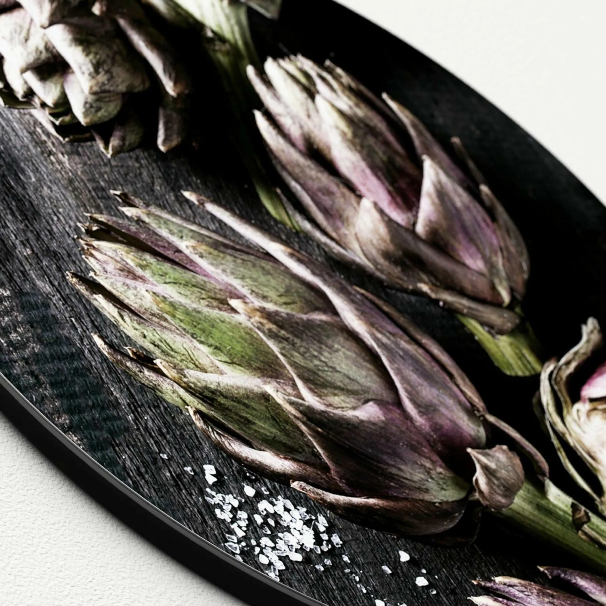 Glasbild ARTISCHOCKEN