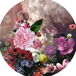 Glasbild BAROQUE FLOWERMIX II