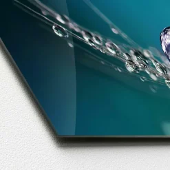 Glasbild DROP ON WATER