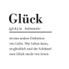 Glasbild GLÜCK II