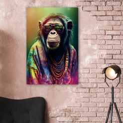 Glasbild HIPPIE STYLE