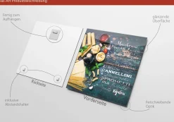 Glasbild KOCHKREATION II