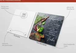 Glasbild KOCHKREATION III