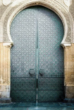 Glasbild ORIENTALISCHE TÜR