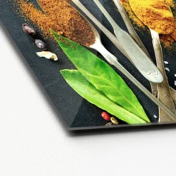 Glasbild VINTAGE HERBAGE II