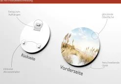 Glasbild WILDER STRAND III