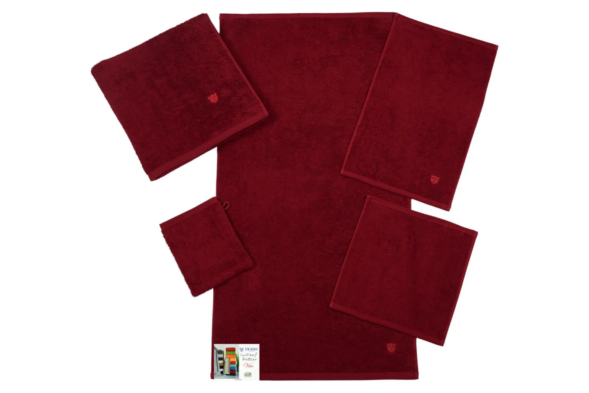 Handtuch VITA marsala