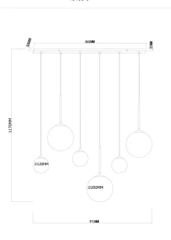 Hängeleuchte HALLIE