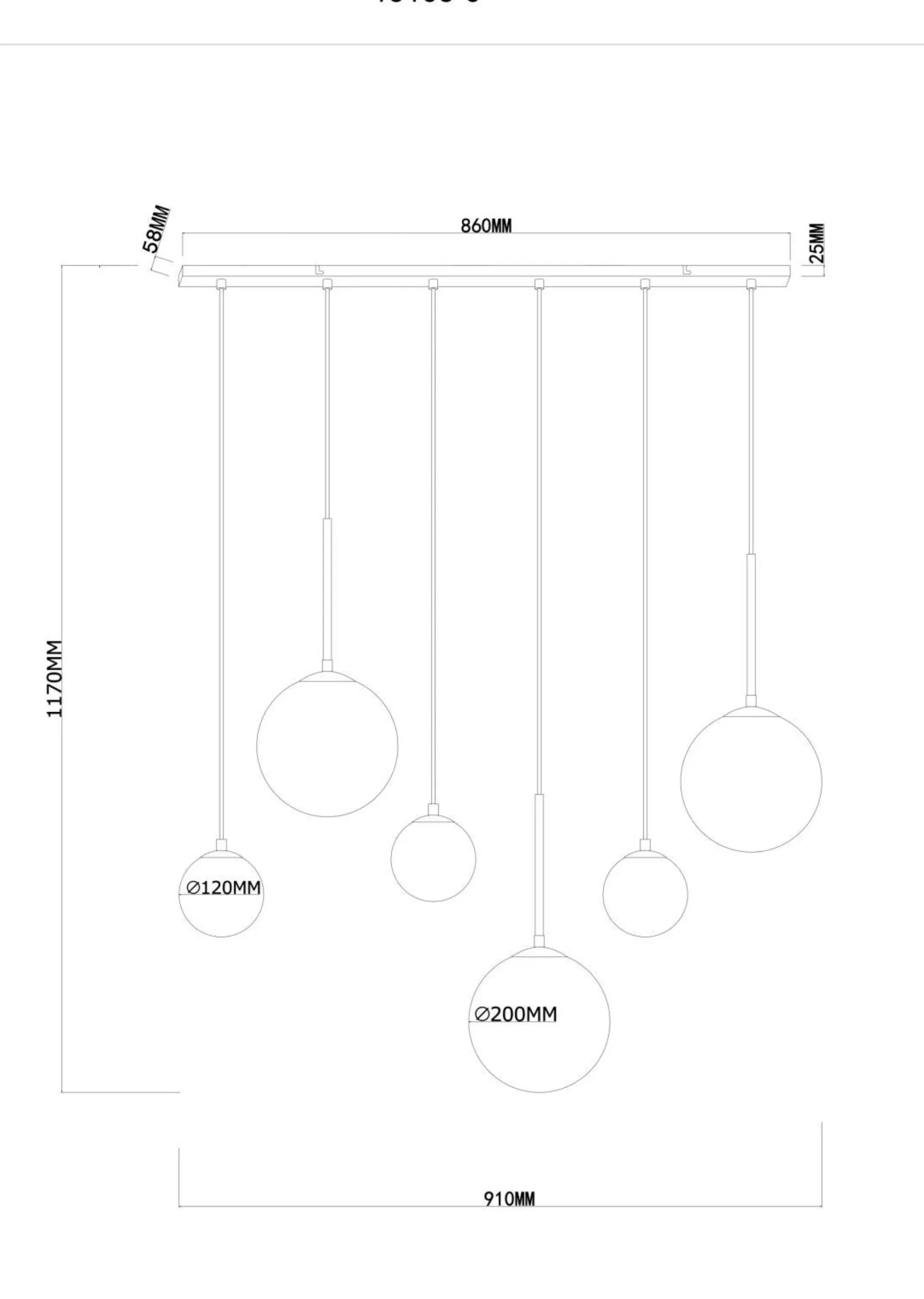 Hängeleuchte HALLIE