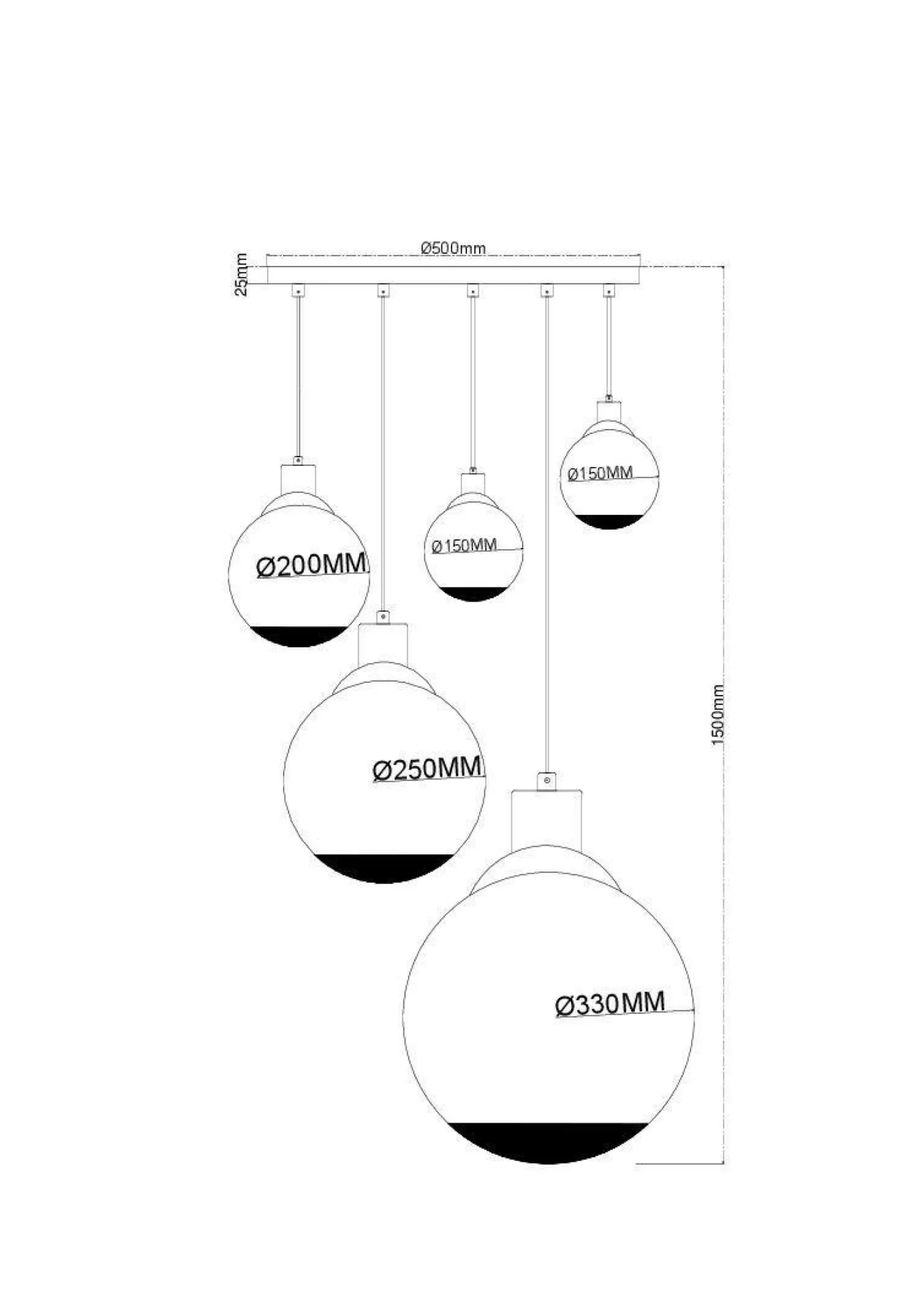 Hängeleuchte POTTER