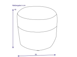 Hocker bassetti MURANO