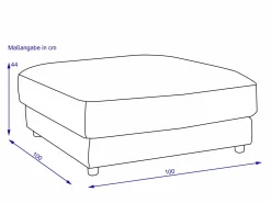 Hocker medium CAVALLI PLUS