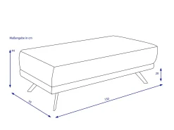 Hocker SYSTEMPOLSTER XXL MAXINE